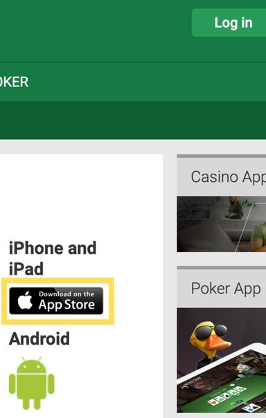 app store passo no aplicativo Unibet Brasil