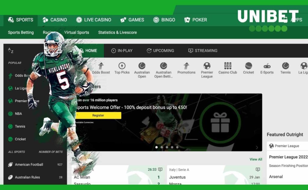 casa de apostas Unibet Brasil