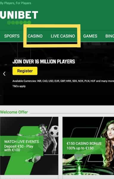 cassino passo no Unibet Brasil aplicativo