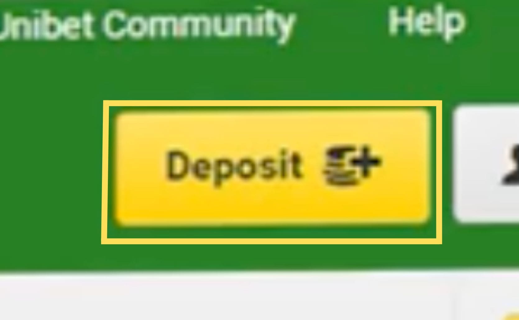 depósito passo Unibet Brasil