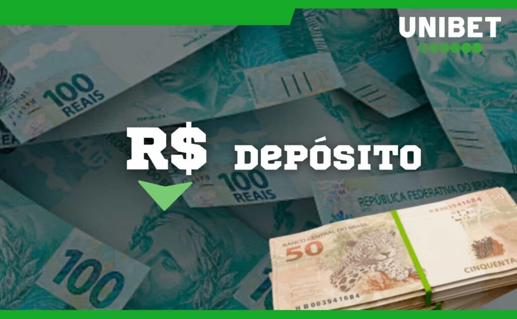 deposito na plataforma Unibet Brasil