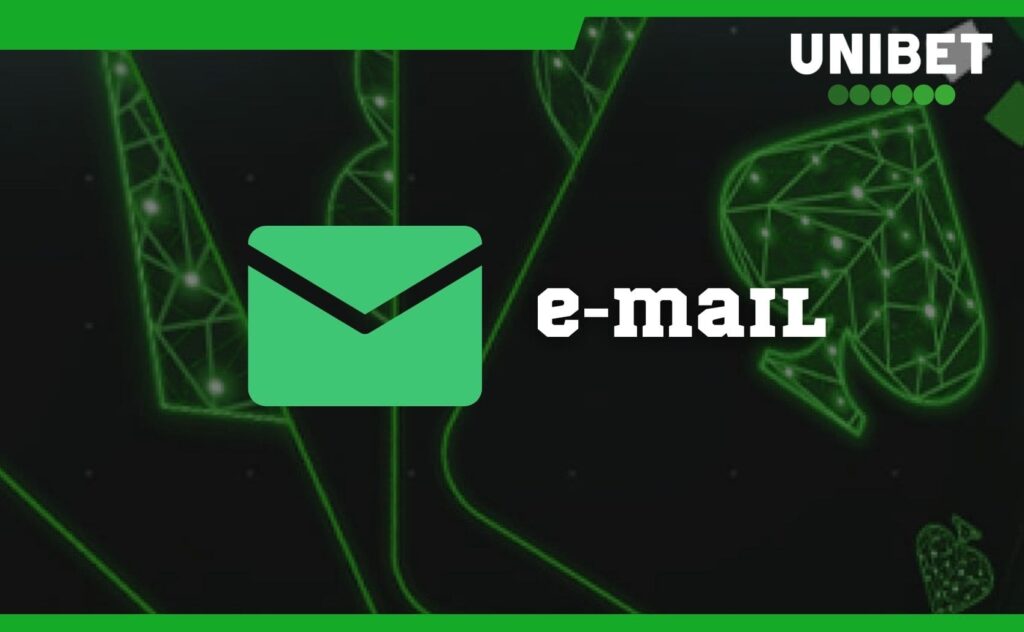 e mail no casa de apostas Unibet Brasil