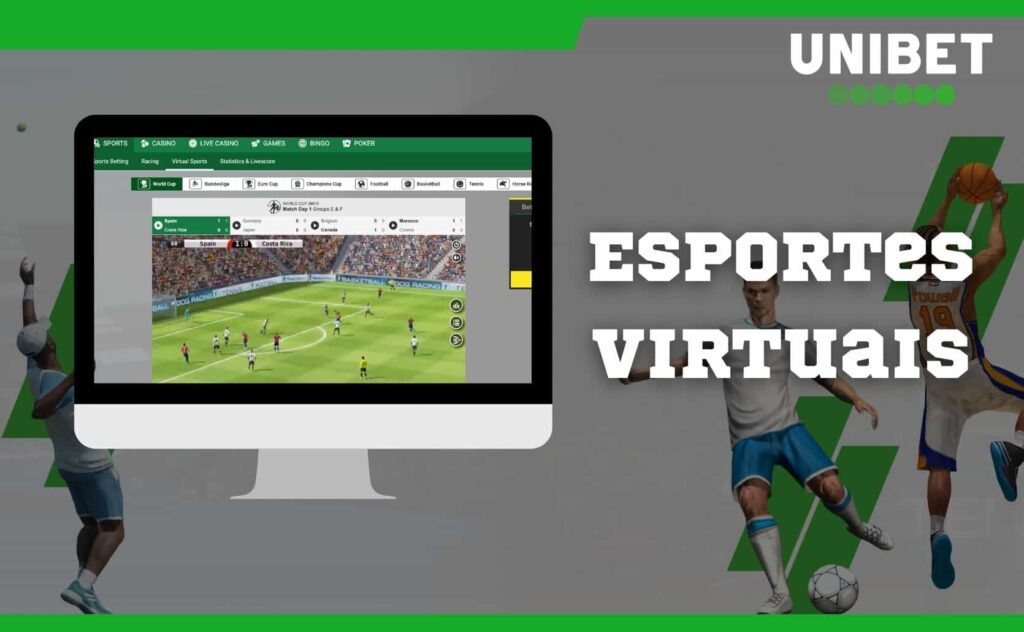 esportes virtuais no casa de apostas Unibet Brasil