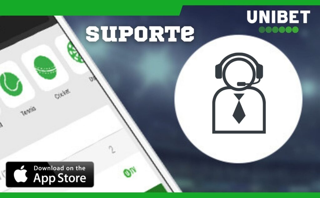 ios suporte no aplicativo Unibet Brasil