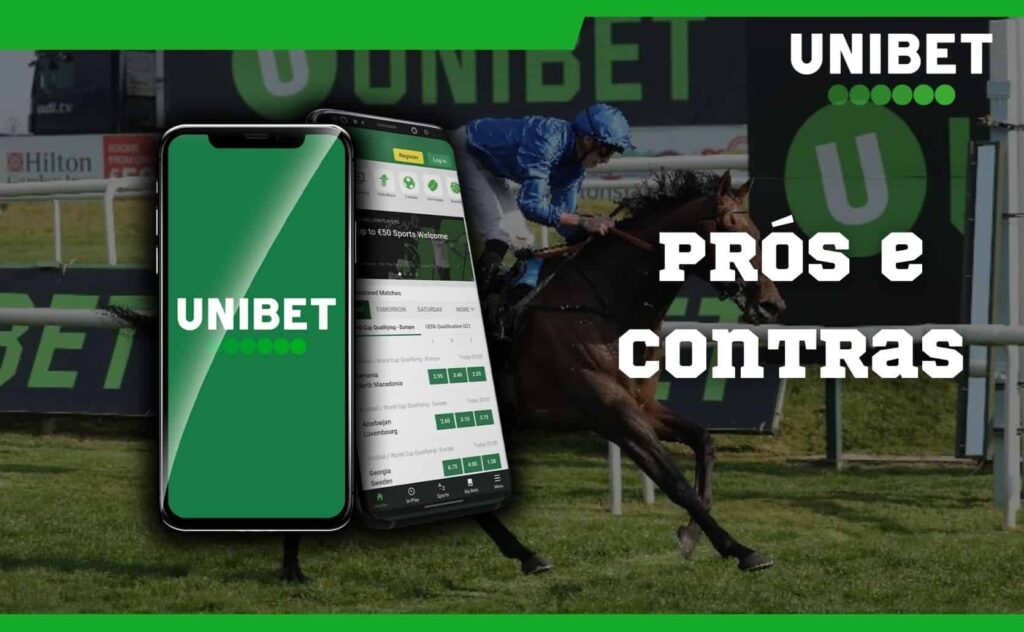 aplicativo Unibet Brasil pros e contras informações