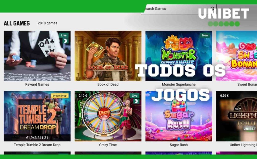 Unibet Brasil todos os jogos de azar informações detalhadas