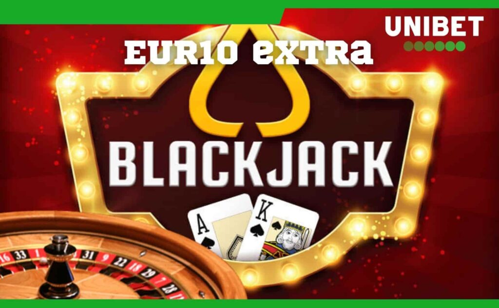 Unibet Brasil obter eur10 extra blackjack e roleta bônus de cassino