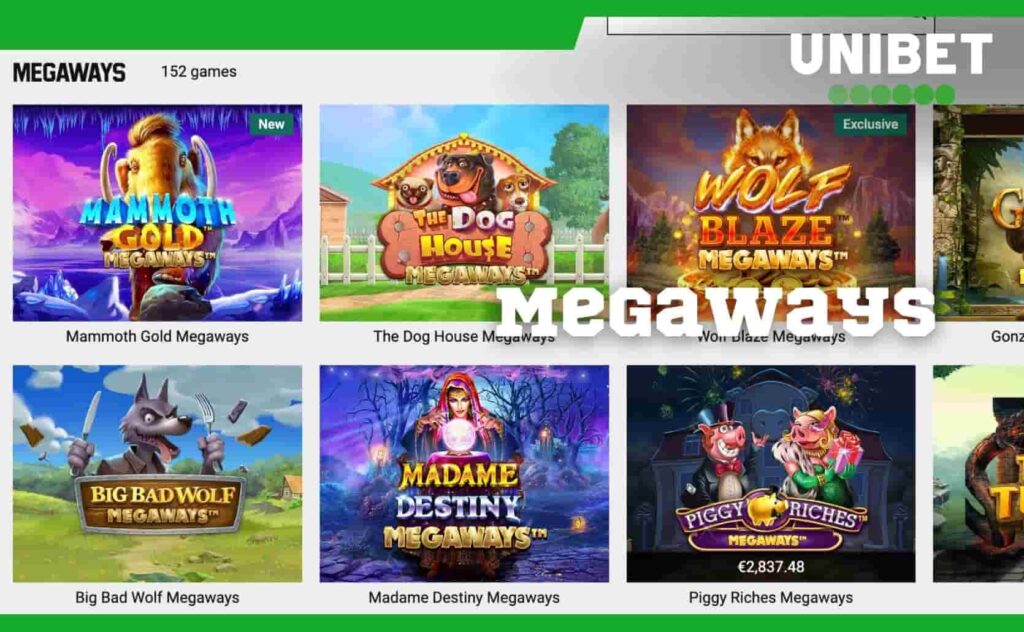 Unibet Brasil Megaways jogos de online cassino